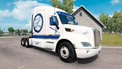Скин LA Dodgers на тягач Peterbilt для American Truck Simulator