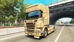 Скин 50th Anniversary на тягач Scania для Euro Truck Simulator 2