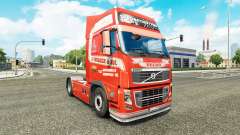 Скин S. Verbeek на тягач Volvo для Euro Truck Simulator 2