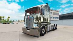 Скин Band Of Brothers на тягач Kenworth K200 для American Truck Simulator