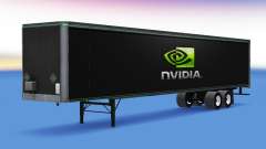 Скин Nvidia GeForce на полуприцеп для American Truck Simulator