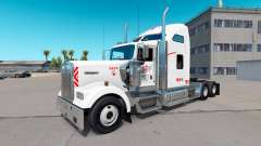 Скин Heartland Express [white] на тягач Kenworth для American Truck Simulator