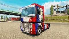 Скин France Copa 2014 на тягач Renault для Euro Truck Simulator 2