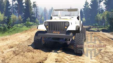 Jeep CJ-7 Renegade [Dixie] v2.0 для Spin Tires