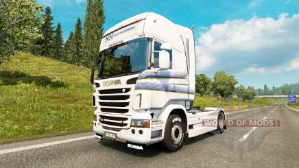 Скин Nils Hansson на тягач Scania для Euro Truck Simulator 2