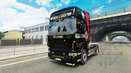 Скин Pikas на тягач Scania для Euro Truck Simulator 2