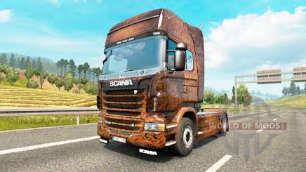 Скин Ferrugem на тягач Scania для Euro Truck Simulator 2
