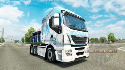 Скин Klanatrans v2.0 на тягач Iveco для Euro Truck Simulator 2