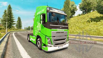 Скин Xbox One на тягач Volvo для Euro Truck Simulator 2