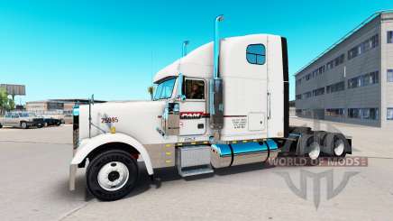 Скин PAM Transport на тягач Freightliner Classic для American Truck Simulator