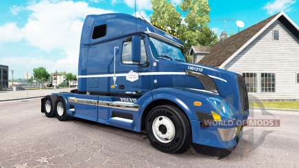 Скин Canada Cartage на тягач Volvo VNL 670 для American Truck Simulator