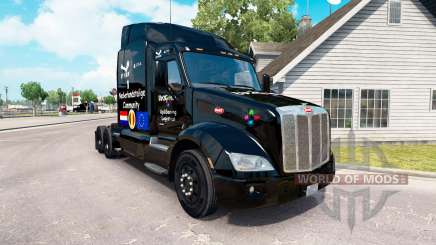 Скин Up2Gaming на тягач Peterbilt для American Truck Simulator
