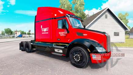 Скин SouthEastern на тягач Peterbilt для American Truck Simulator
