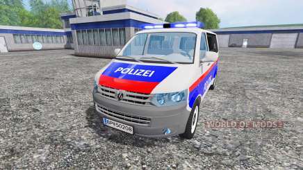 Volkswagen Transporter T5 Police для Farming Simulator 2015