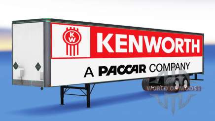 Цельнометаллический полуприцеп Kenworth для American Truck Simulator