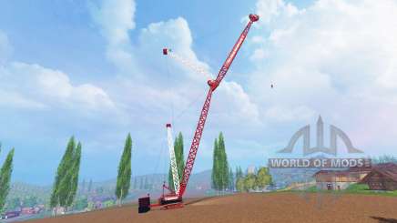Гусеничный 400 тонный кран для Farming Simulator 2015