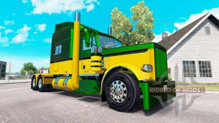 Скин Guzman Express на тягач Peterbilt 389 для American Truck Simulator