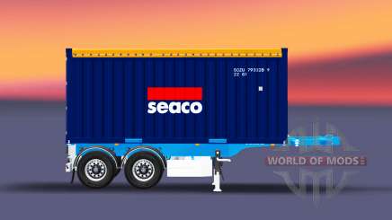 Полуприцеп с 20-ти фунтовым контейнером для Euro Truck Simulator 2