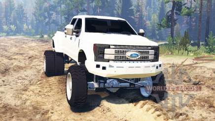 Ford F-450 2017 для Spin Tires