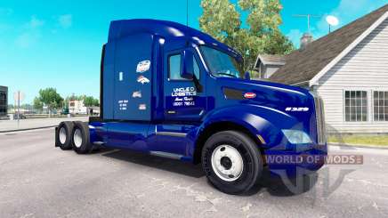 Скин Uncle D Logistics на тягач Peterbilt для American Truck Simulator