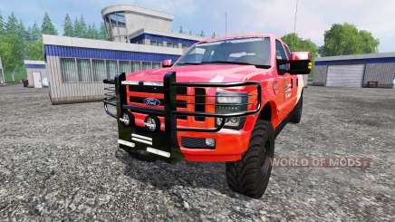 Ford F-350 American Fire Chief для Farming Simulator 2015