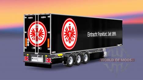 Полуприцеп Chereau Eintracht Frankfurt для Euro Truck Simulator 2