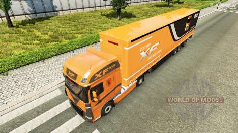 Скин на тягач DAF XF 105.510 для Euro Truck Simulator 2