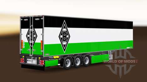 Полуприцеп Chereau Borussia Monchengladbach для Euro Truck Simulator 2