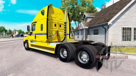 Скин Penske на тягач Freightliner Cascadia для American Truck Simulator