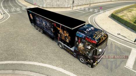 Скин Star Wars на тягач MAN для Euro Truck Simulator 2