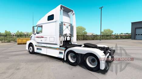 Скин P.A.M. на тягач Volvo VNL 670 для American Truck Simulator