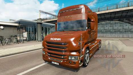 Scania T Longline [Black Amber] для Euro Truck Simulator 2