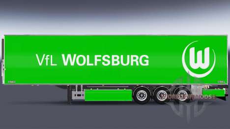 Полуприцеп Chereau VfL Wolfsburg для Euro Truck Simulator 2
