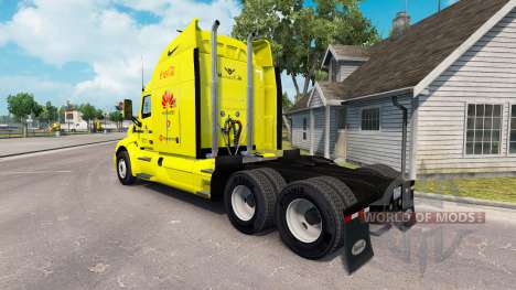 Скин America на тягач Peterbilt для American Truck Simulator