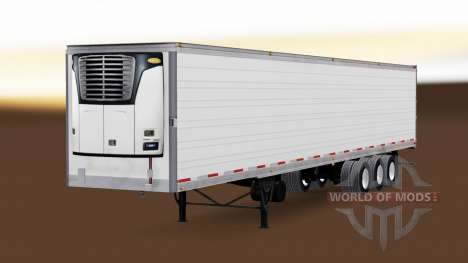Рефрижераторный трёхосный полуприцеп для American Truck Simulator