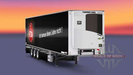 Полуприцеп Chereau 1. FC Nurnberg для Euro Truck Simulator 2