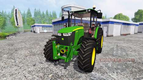 John Deere 5075M для Farming Simulator 2015
