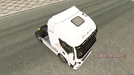 Скин Pink Plush AG на тягач Iveco для Euro Truck Simulator 2