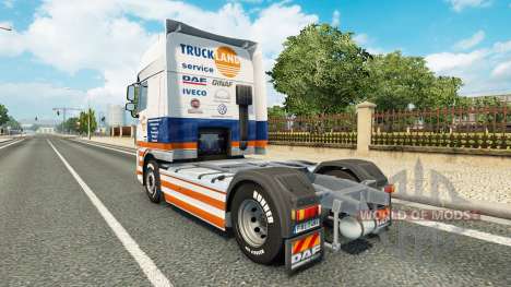 Скин Truckland на тягач DAF для Euro Truck Simulator 2