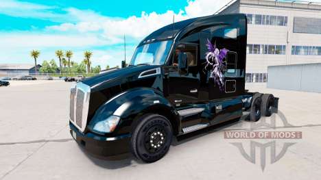 Скин Good vs Evil на тягач Kenworth для American Truck Simulator