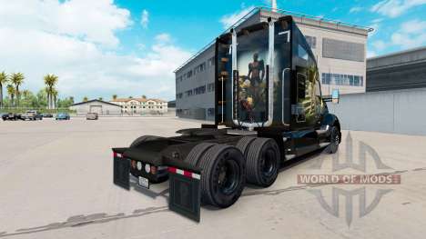 Скин Jungle на тягач Kenworth для American Truck Simulator