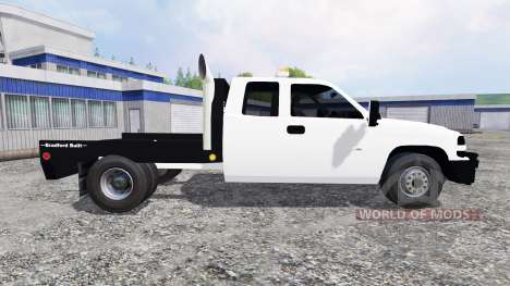 Chevrolet Silverado Flatbed для Farming Simulator 2015