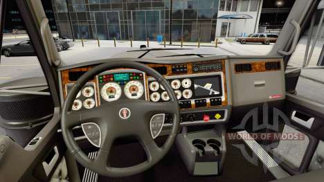 Ретро приборы у Kenworth W900 для American Truck Simulator