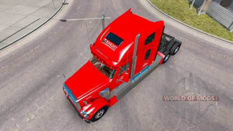 Скин Knights на тягач Freightline Coronado для American Truck Simulator
