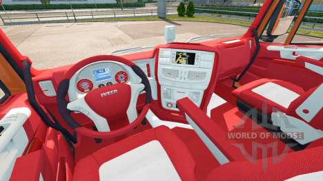 Интерьер Bayern для Iveco Hi-Way для Euro Truck Simulator 2