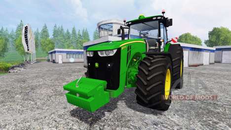 John Deere 8370R для Farming Simulator 2015