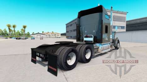Скин Knight Refrigerated на тягач Kenworth W900 для American Truck Simulator