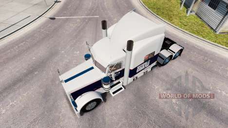 Скин National Guard на тягач Peterbilt 389 для American Truck Simulator