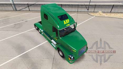 Скин ABF Freight System Inc. на Volvo VNL 670 для American Truck Simulator