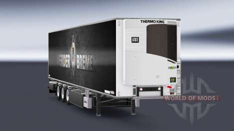 Полуприцеп Chereau Werder Bremen для Euro Truck Simulator 2